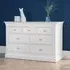 Clermont 4+3 Drawer Chest - White