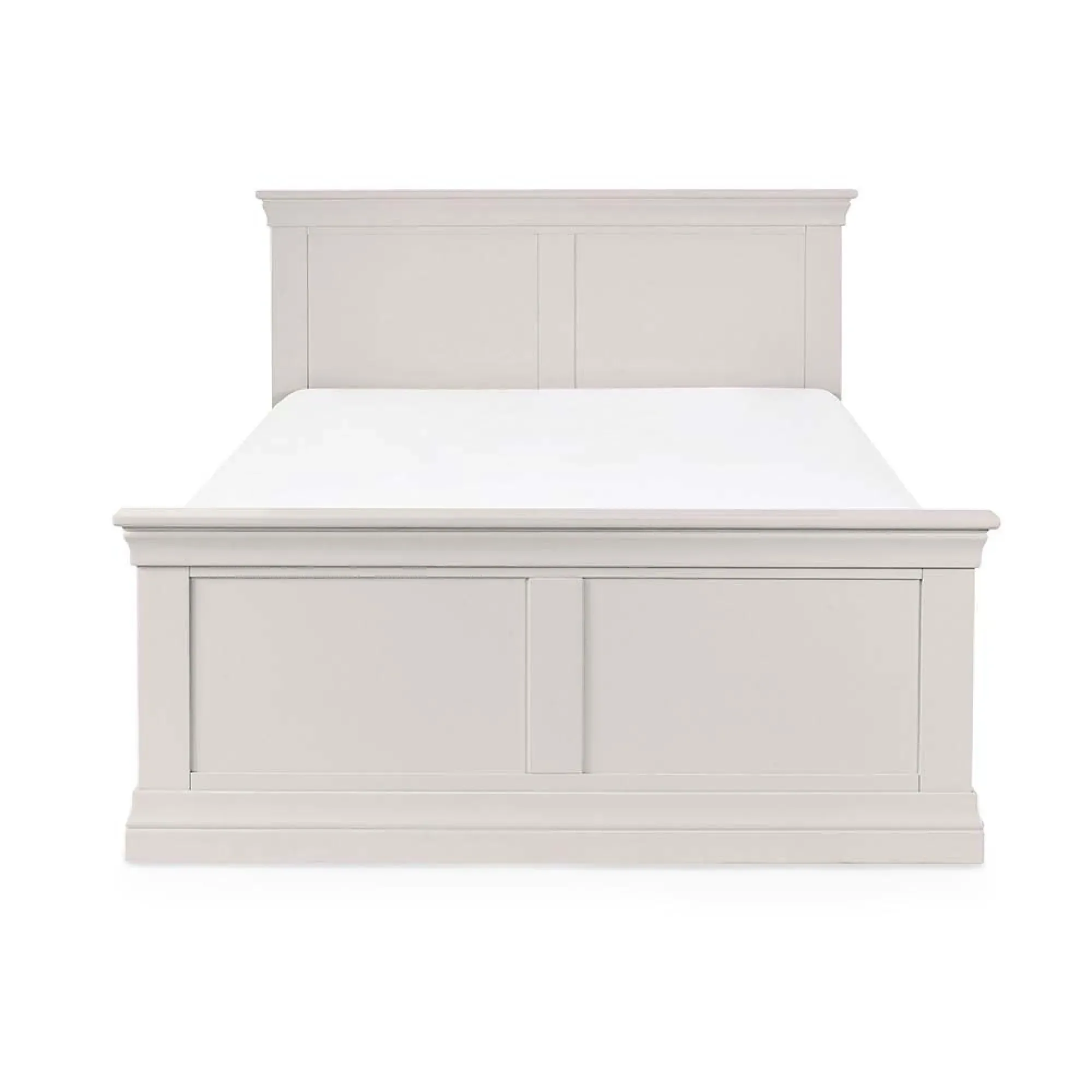 Clermont Panel Bed - Grey