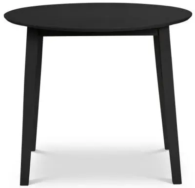 Coast 2-4 Seater Round Drop Leaf Dining Table - Black image