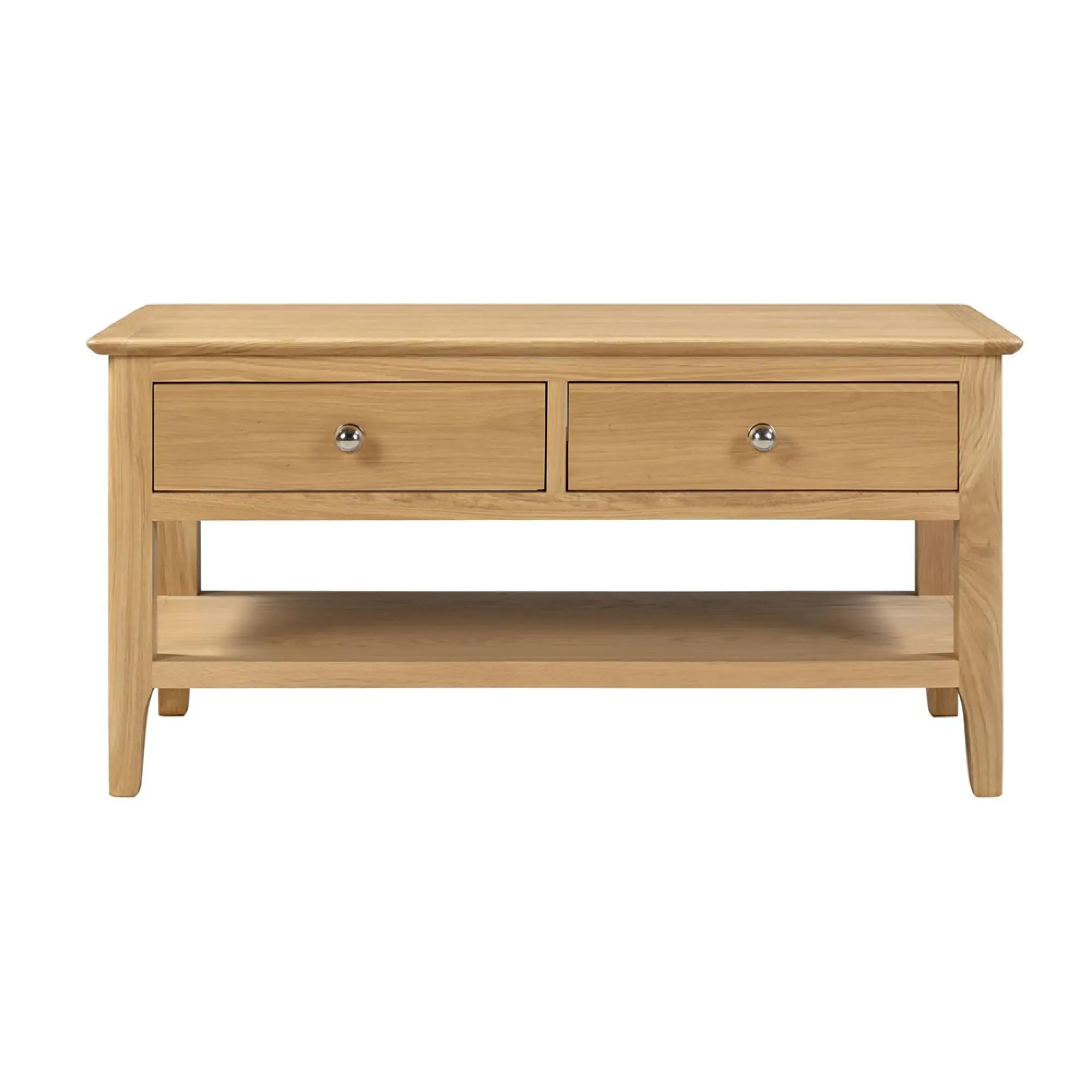 Cotswold 2 Drawer Coffee Table - Oak