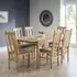 Cotswold 4-6 Seater Extendable Dining Table - Oak