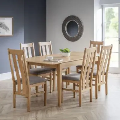 Cotswold 4-6 Seater Extendable Dining Table - Oak image