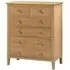 Cotswold 4+2 Drawer Chest - Oak