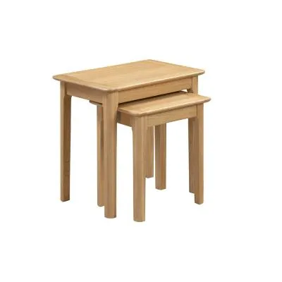 Cotswold Nest of 2 Tables - Oak