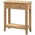 Cotswold Oak 2 Drawer Console Table - Natural