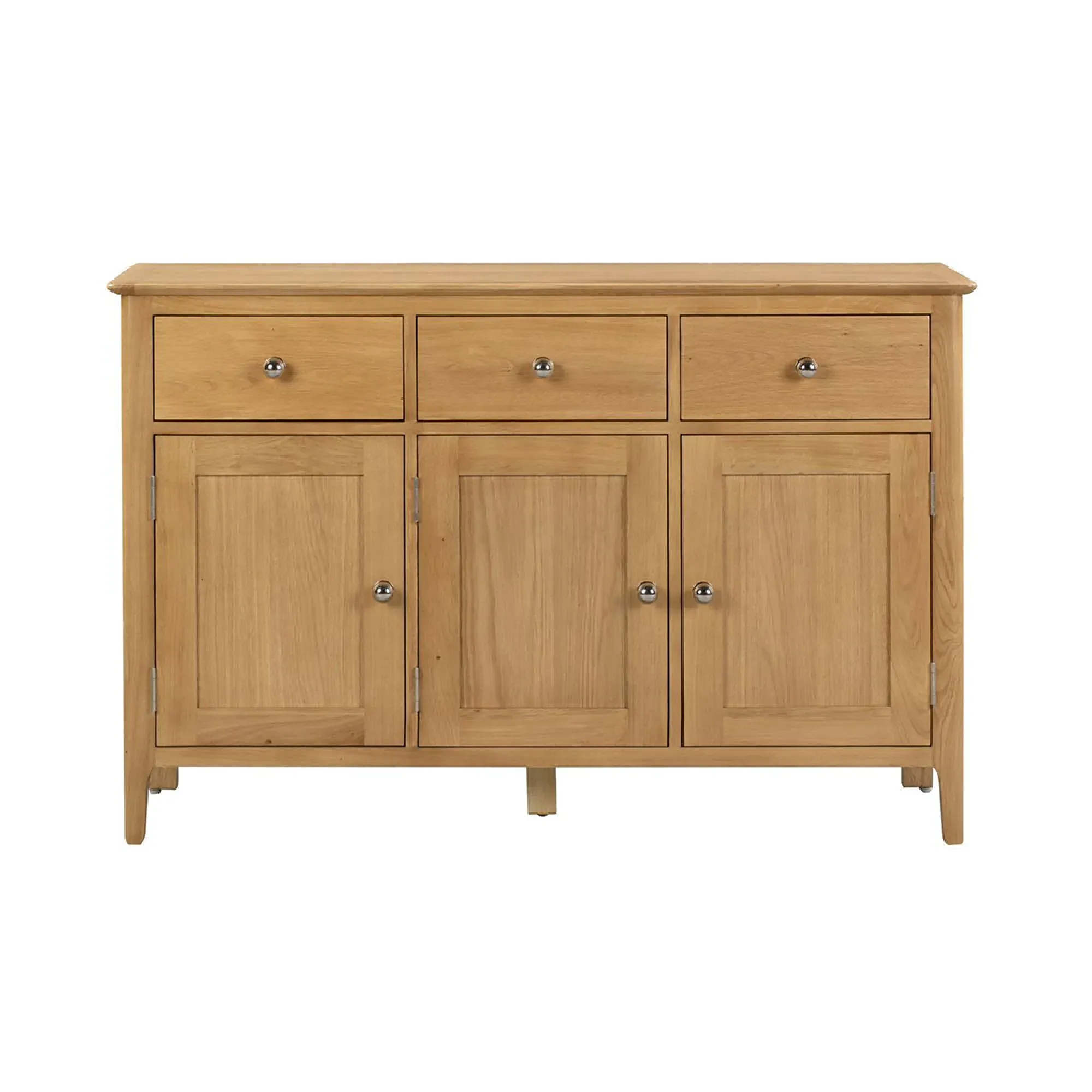 Cotswold Oak 3 Door Sideboard - Natural