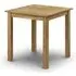 Coxmoor 2-Seater Square Dining Set with Chairs - Oak