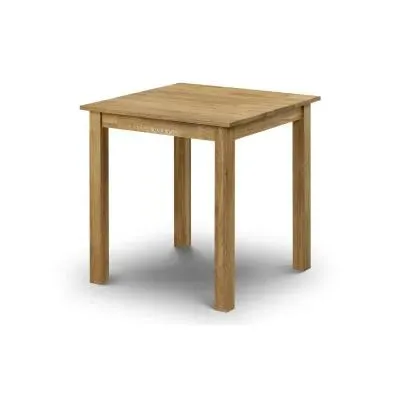 Coxmoor 2-Seater Square Dining Set with Chairs - Oak