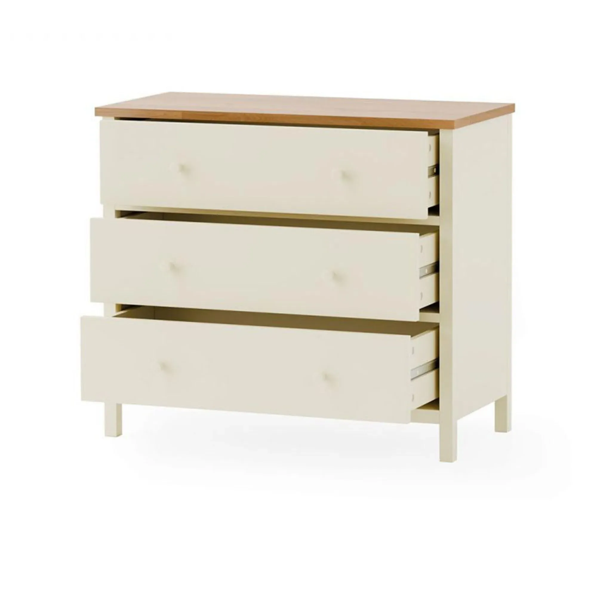 Coxmoor 3 Drawer Chest - Ivory