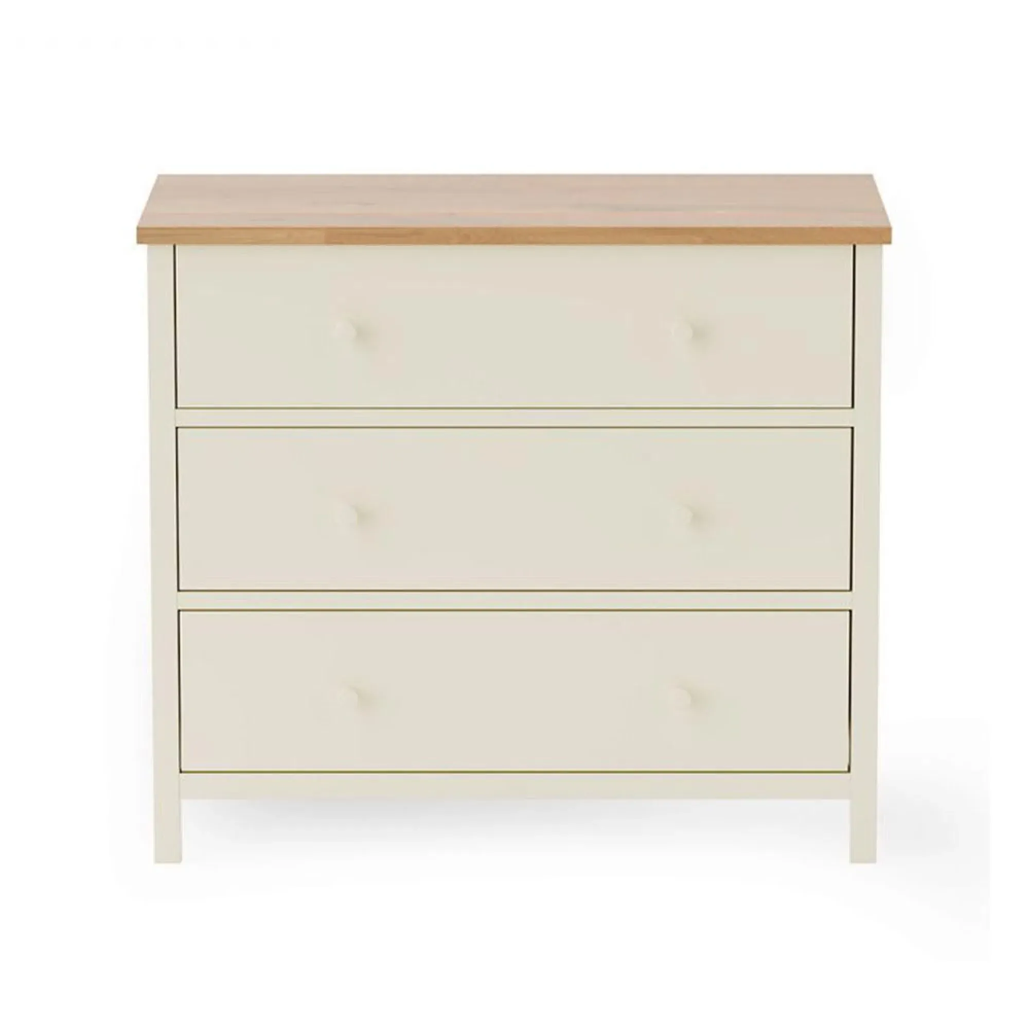 Coxmoor 3 Drawer Chest - Ivory