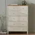 Coxmoor 5 Drawer Chest - Ivory