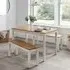 Coxmoor Dining Bench - Ivory