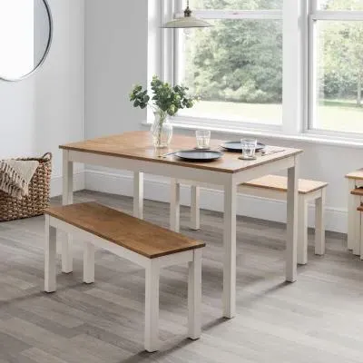 Coxmoor Dining Bench - Ivory image