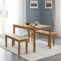 Coxmoor Dining Bench - Oak