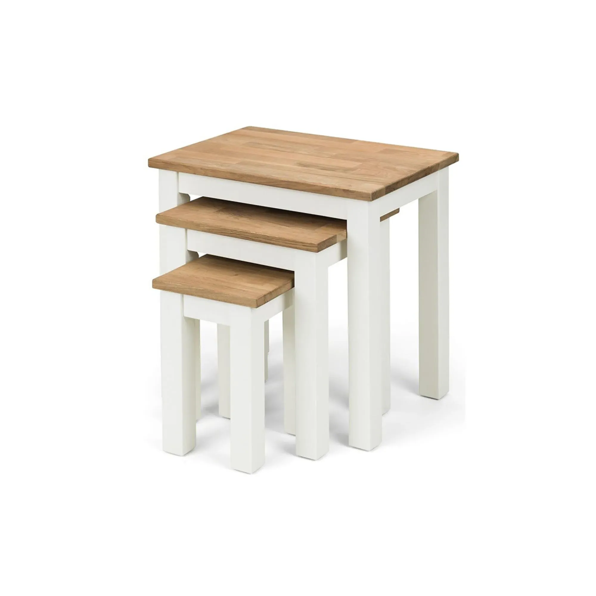 Coxmoor Nest of 3 Tables - Ivory