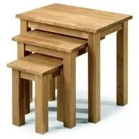 Coxmoor Nest of 3 Tables - Oak