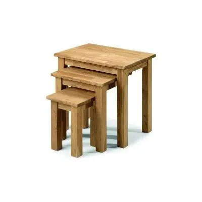 Coxmoor Nest of 3 Tables - Oak image
