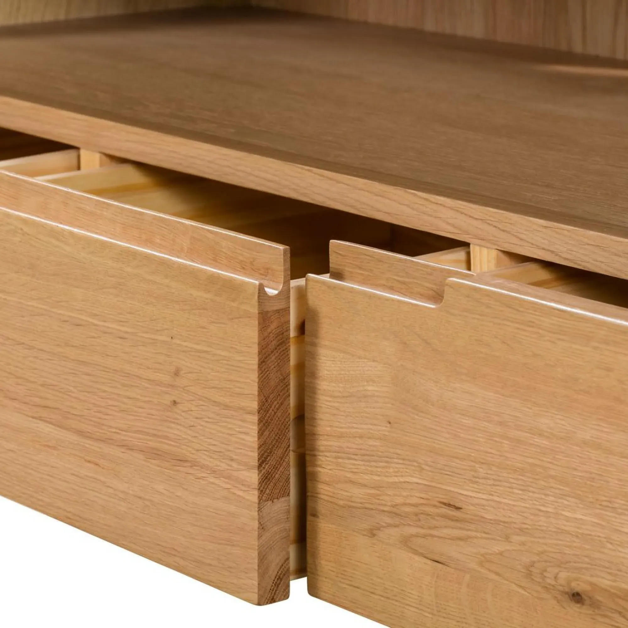 Curve 115cm TV Unit - Oak