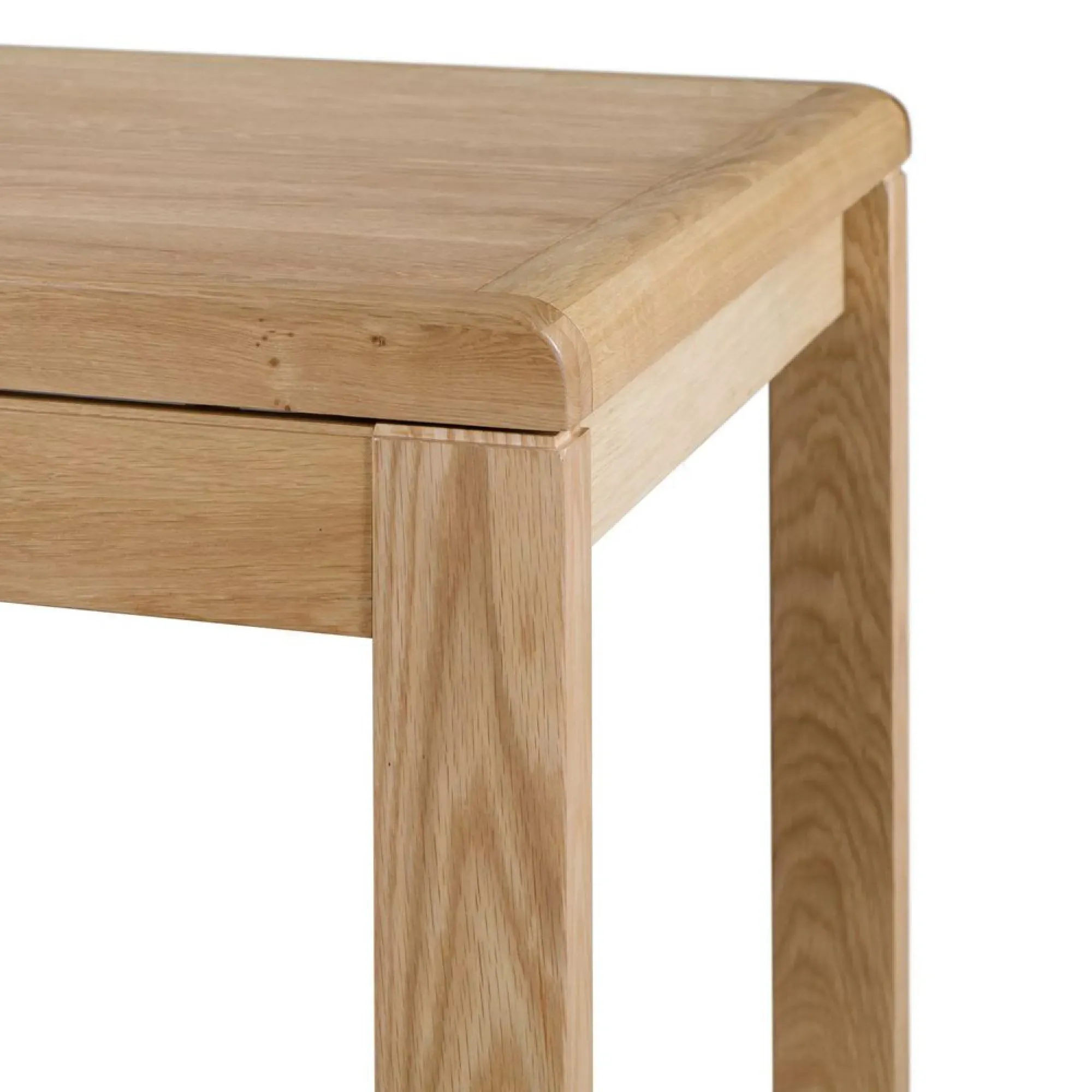 Curve 6-8 Seater Extendable Dining Table - Oak