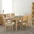 Curve 6-8 Seater Extendable Dining Table - Oak