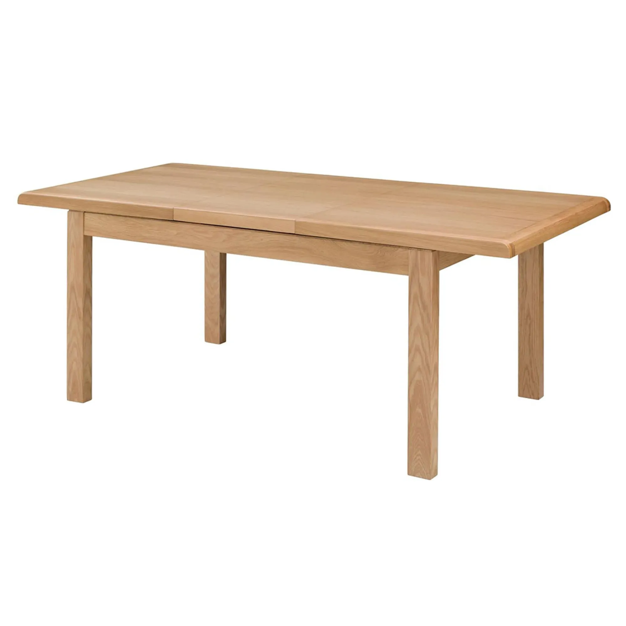 Curve 6-8 Seater Extending Dining Set - Oak