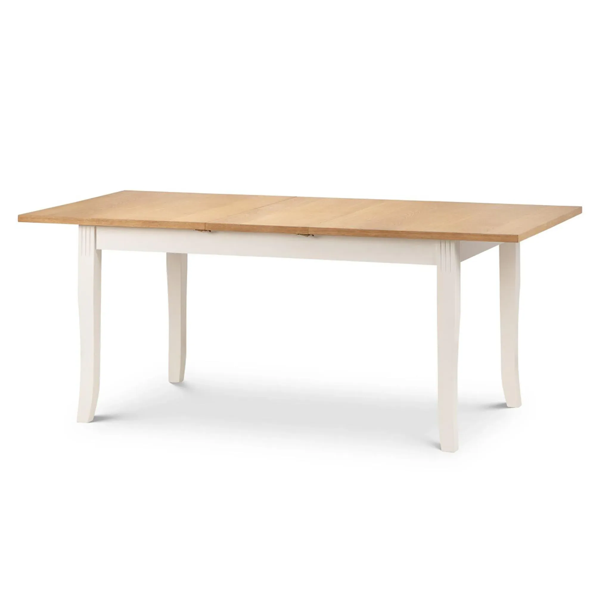 Davenport 6-8 Seater Extendable Dining Table - Ivory, Oak
