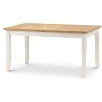 Davenport 6-8 Seater Extendable Dining Table - Ivory, Oak