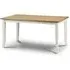 Davenport 6-Seater Dining Table - Ivory, Oak