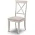 Davenport Cross Back Dining Chair Set of 2 - Grey