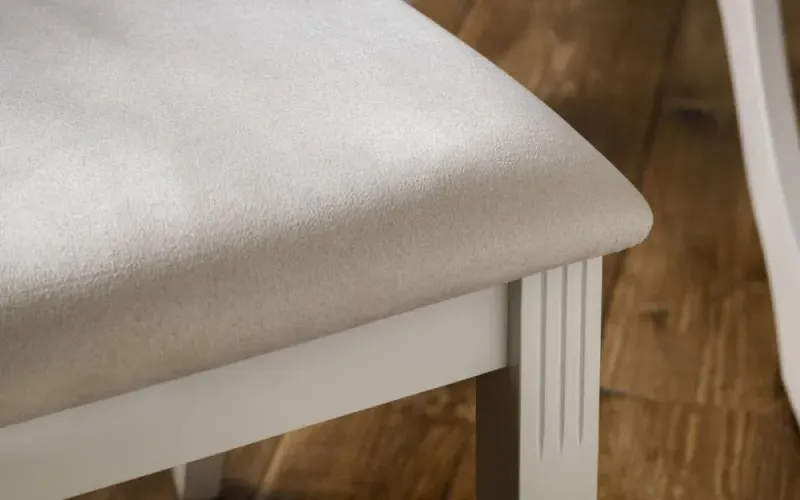 Davenport Cross Back Dining Chair Set of 2 - Ivory