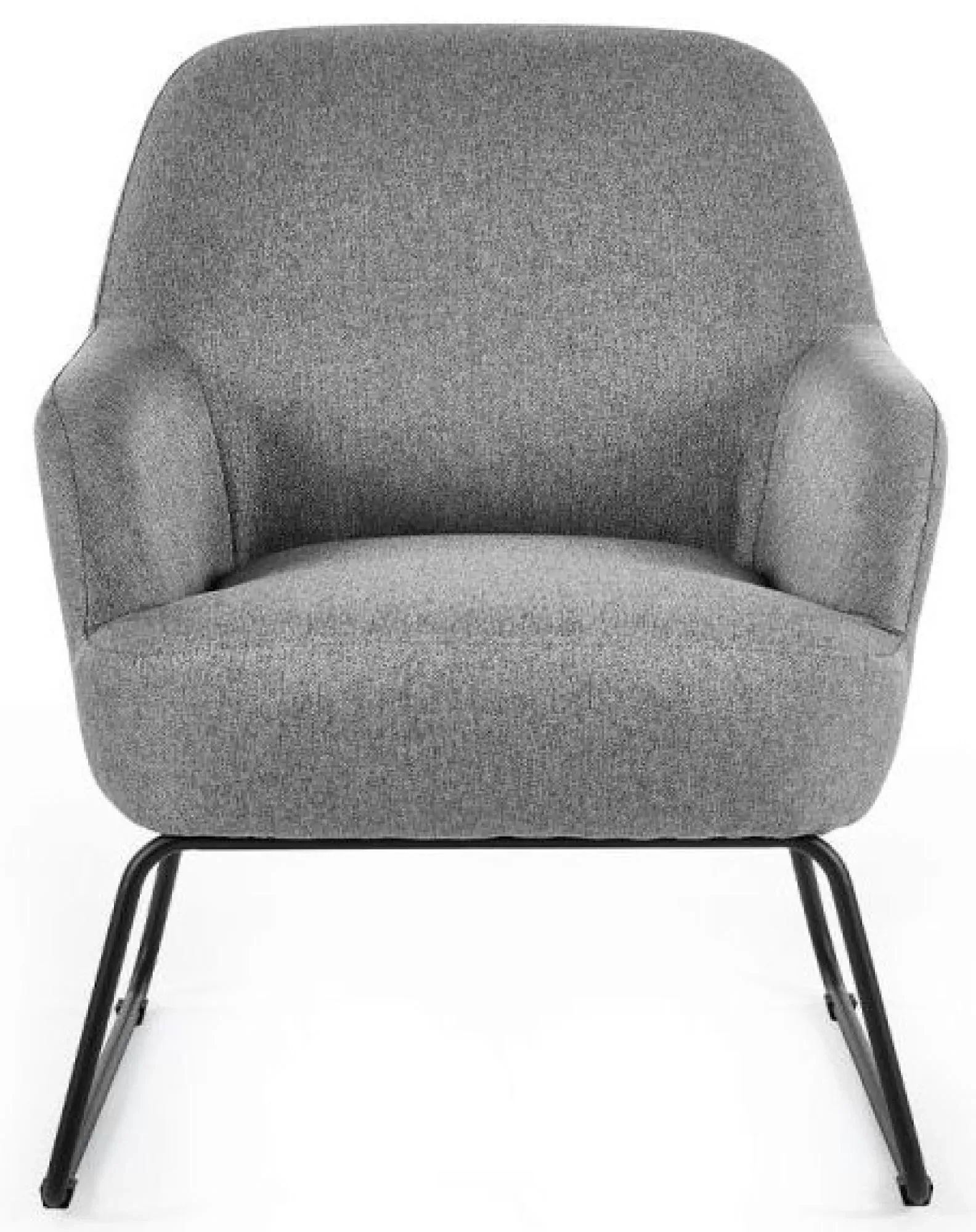 Davos Accent Chair - Grey, Fabric