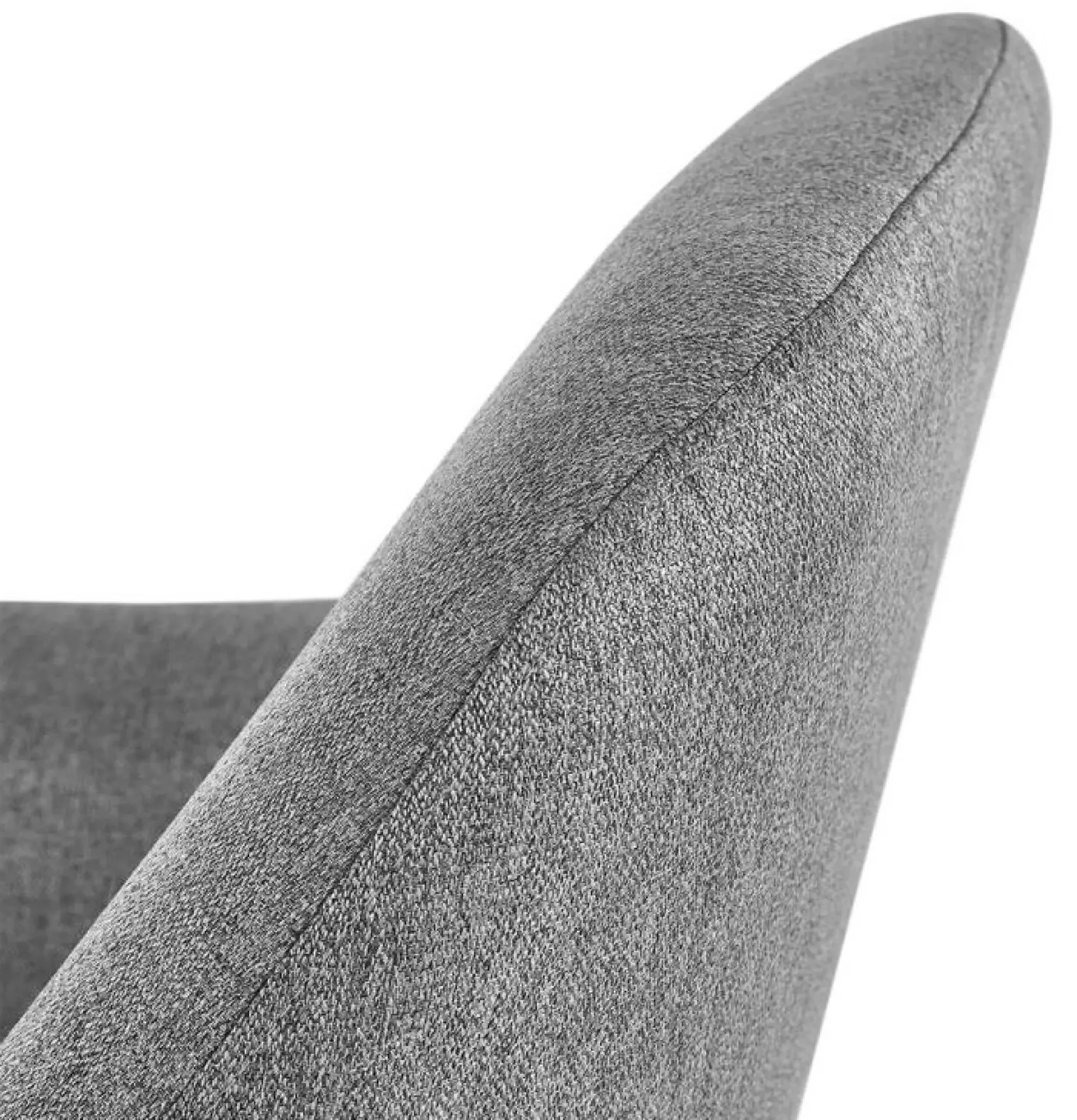 Davos Accent Chair - Grey, Fabric