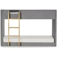 Daytona Bunk Bed - Grey, Fabric