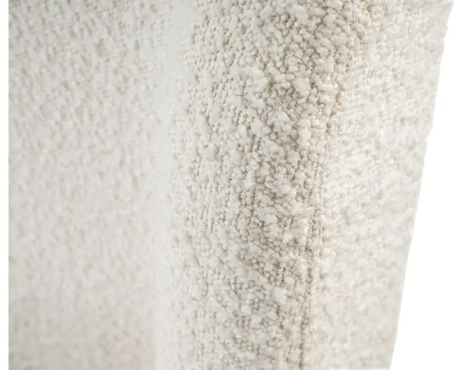 Eden Bed Frame - Ivory, Boucle