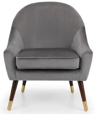 Elliot Fabric Armchair - Grey image