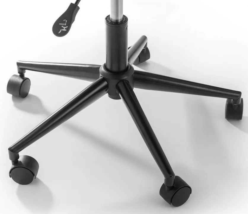 Erika Office Chair - Black, Faux Leather