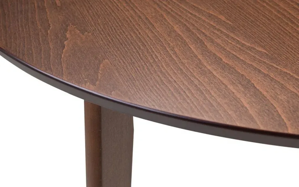 Farringdon 4-Seater Round Dining Table - Walnut
