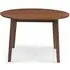 Farringdon 4-Seater Round Dining Table - Walnut