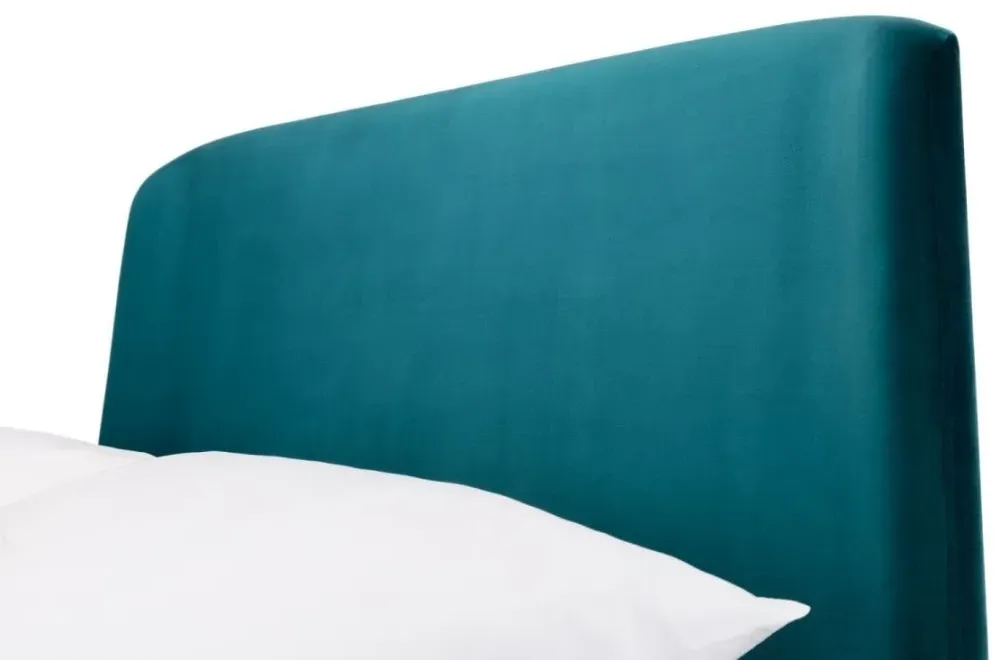 Frida Fabric Bed Frame - Teal