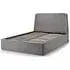 Frida Storage Ottoman Bed - Grey, Fabric