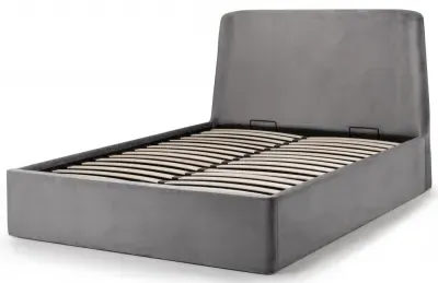 Frida Storage Ottoman Bed - Grey, Fabric image
