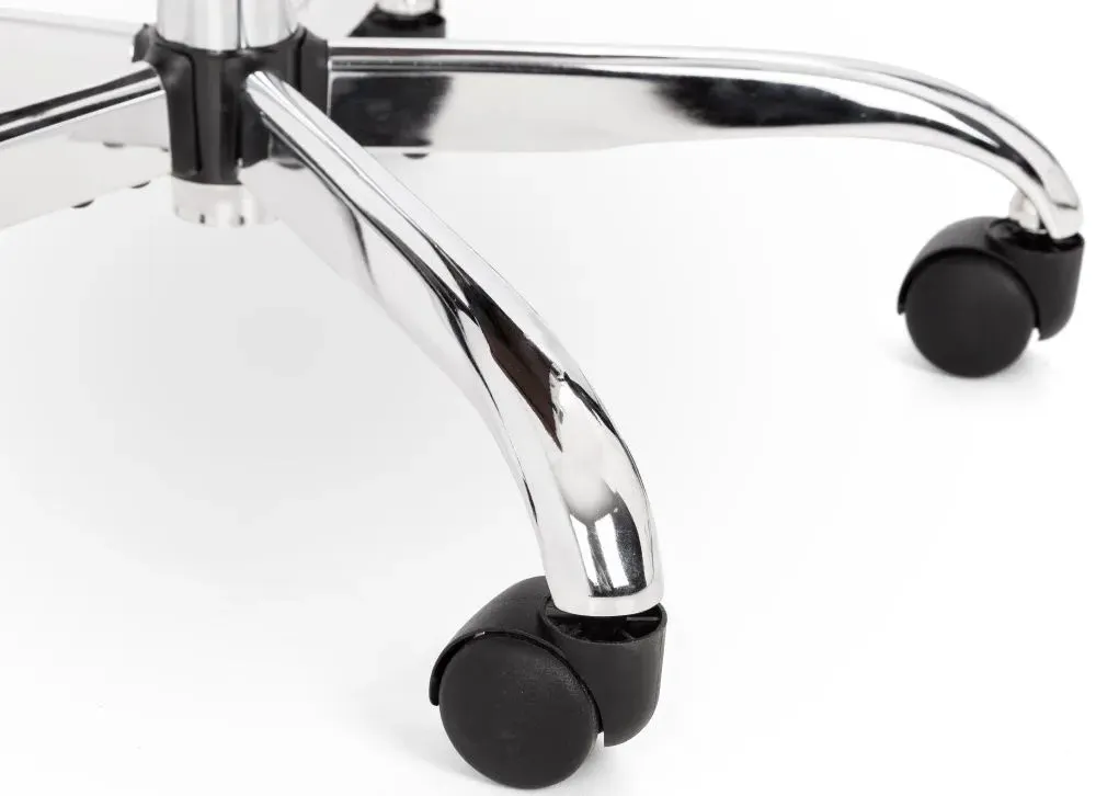 Gio Office Chair - Brown, Faux Leather