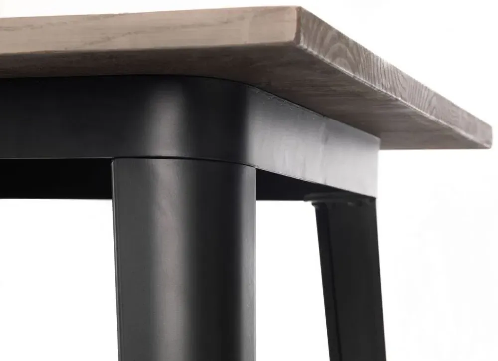 Grafton Bar Table - Mocha, Elm Wood