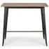 Grafton Bar Table - Mocha, Elm Wood