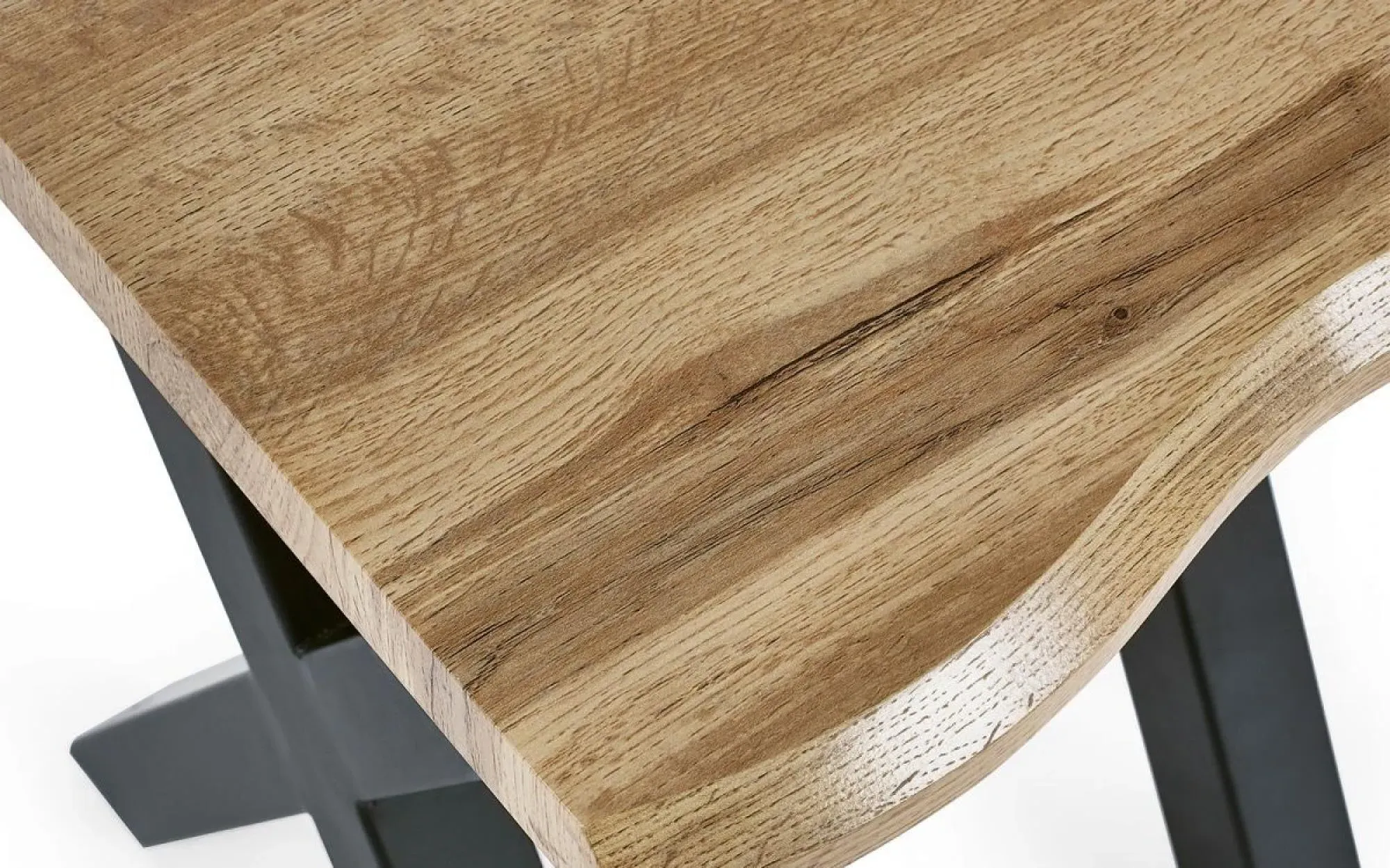 Harvey Oak Effect Lamp Table