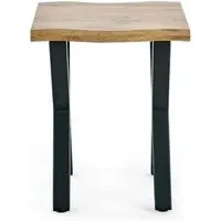 Harvey Oak Effect Lamp Table