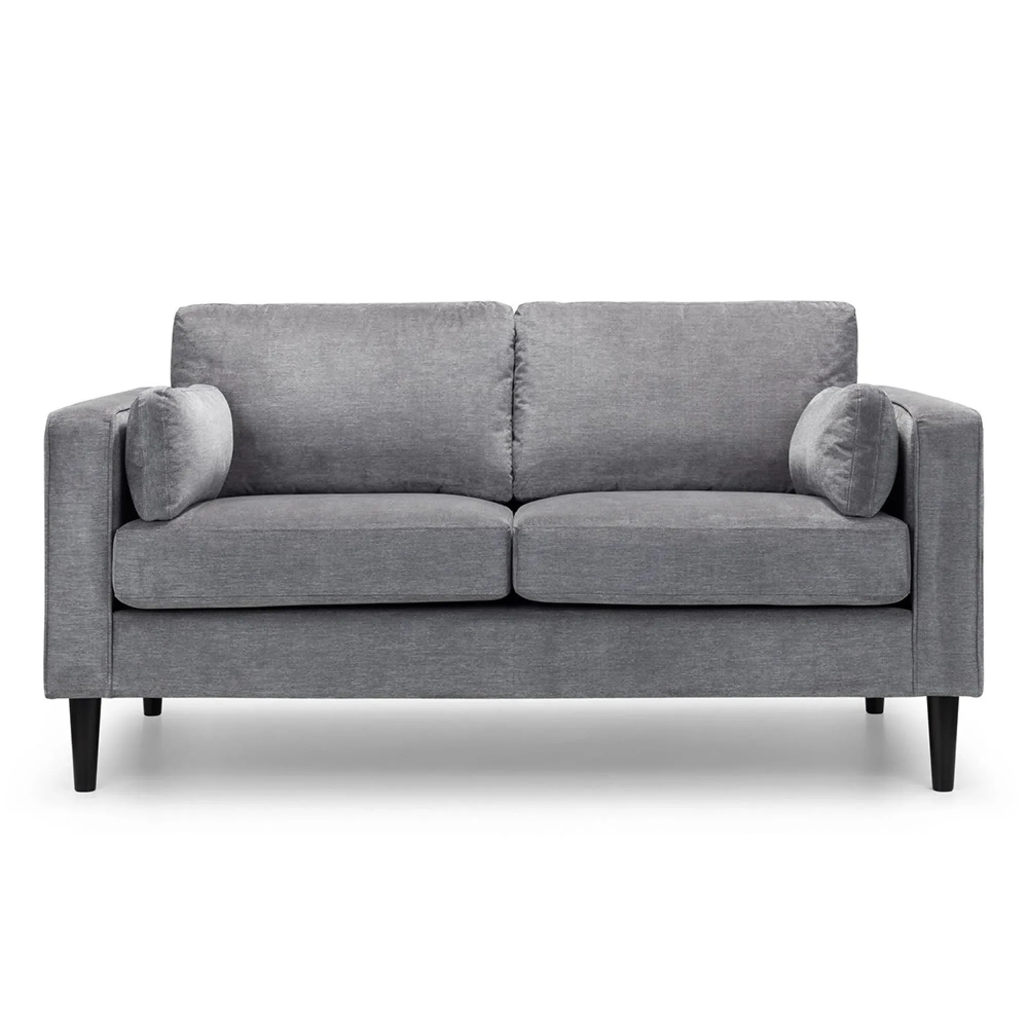 Hayward 2-Seater Sofa - Dark Grey, Chenille