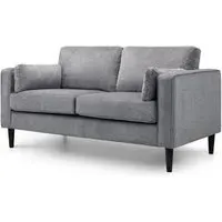 Hayward 2-Seater Sofa - Dark Grey, Chenille