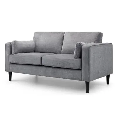 Hayward 2-Seater Sofa - Dark Grey, Chenille