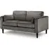 Hayward 2-Seater Sofa - Grey, Velvet